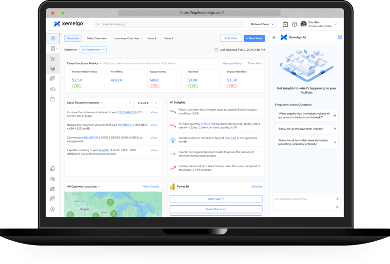 Xemelgo AI & Dashboard